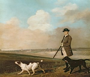 Sir John Nelthorpe, 6th Baronet out Shooting with his Dogs in Barton Field, Lincolnshire, 1776